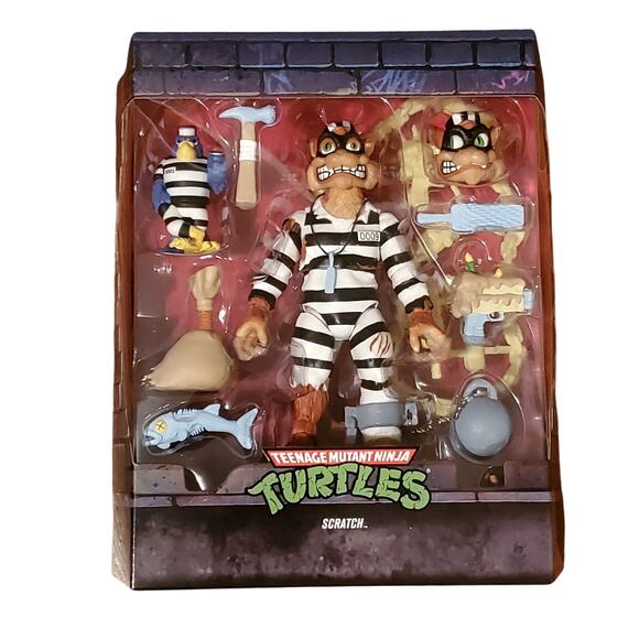 Super7 Scratch Teenage Mutant Ninja Turtles Series 6 Ultimates 7" - Picture 2 of 8